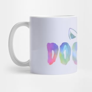 Rainbow DOGCAT. Are Cat and Dog Friends? Mug